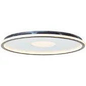 Eglo Plafonnier LED moderne VEGAS | Plafonnier Ø 50 cm avec télécommande gradable | Couleur de lumière réglable | 44W 5400 lumens 3000-6500 Kelvin | Plastique