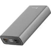 Swissten Banque d'alimentation 20W USB-C Power Delivery et USB Quick Charge 20.000mAh Gris