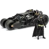 Jada Batman The Dark Knight Batmobile 1:24 + Batman 253215005