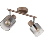 Globo Lighting Projecteur WALTON LBH 26x8x15 cm brun Spot de plafond