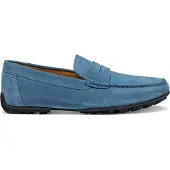 Geox KOSMOPOLIS, mocassins bleus clairs pour hommes, taille 40