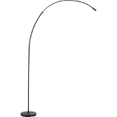 Brilliant Lampadaire LED Bow Lampe à arc LED, 170 cm, 1300 lm, 3000-6500 K, dimmable, CCT, noir