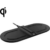 HyperX ChargePlay Base Qi Wireless Charger station de charge universelle pour téléphone portable, souris, écouteurs, etc.