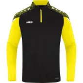 Jako Performance Ziptop Hommes - Noir / Jaune Tendre | Taille: XXL