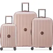 Delsey PARIS trolley Carrousel Expandable 4 Double Rolls Trolley L / M / S L Pink rose 76cm