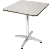 MCW Table de bistrot en aluminium H28