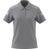 Adidas Squadra 25 Cotton Short Sleeve Polo Gris L / Regular Femme