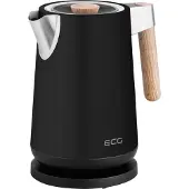 Ecg RK 1768 Strix Timber Black Bouilloire 1,7L acier inoxydable