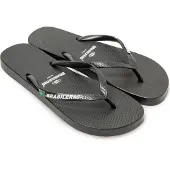 Brasileras Tongs Femme Antidérapantes confortables chaussures de plage/piscine/urbaines noir 36/37 EU -UBCPOW