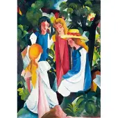 Bluebird Puzzle August Macke - Four Girls, 1913