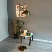 Bamyum Gorkiede Stehlampe Kupferfarbe (E27)