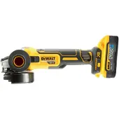 DeWalt DCG405H2T Meuleuse D'angle 18 V Li-ion (2 Batteries POWERSTACK 5,0 Ah) Dans TSTAK - 125 Mm - Sans Balais