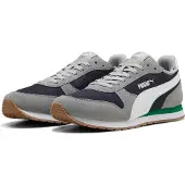 Puma Chaussures de sport ST Miler pour hommes, chaussures d'entraînement, modèle à lacets, couleur grise, style décontracté