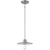 Elstead Lighting Admiral Lampe à suspendre E27 simple nickel antique (E27)