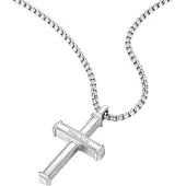 Police Eden Ii Ss Necklace Argenté Femme