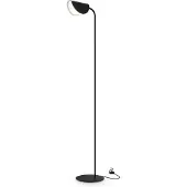 Maytoni Lampadaire, métal, noir, H 140 cm