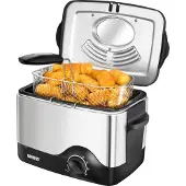 Unold 58615 - Friteuse - 1200 W - Acier inoxydable/noir