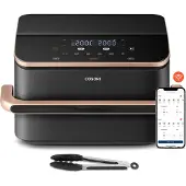Cosori Dual Blaze Twinfry Chef Edition WiFi Air Fryer 10L + Pince en silicone