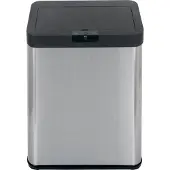 Echtwerk Sensor Mülleimer 48,0 l edelstahl, schwarz, Poubelle, Noir, Argent