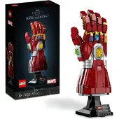 LEGO Marvel Iron Man Nano Glove, modèle Iron Man constructible avec briques Infinity lumineuses, inspiré de "Avengers : Endgame", objet de collection pour adultes 76223