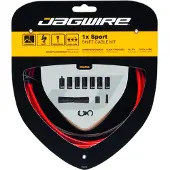 Jagwire Kit câble et gaine pour dérailleur simple plateau - Changement de vitesses fluide -