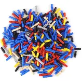 LEGO Technic Connecteurs Pins Mélangé NOUVEAU ! Quantité 500x - Chaque mélange est composé individuellement