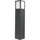 CMD 9017 Lampadaire d'extérieur en aluminium anthracite IP54 E27, hauteur 65 cm