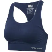 Hummel Tif Seamless Sports Bra Gris S Femme