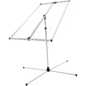 Stewi Libelle XL BlackLine avec pied en croix, 165 x 75 cm, longueur à sec de 20 m, aluminium