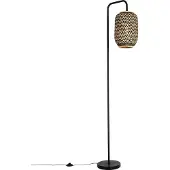 QAZQA Lampadaire oriental en bambou avec noir - Yvonne