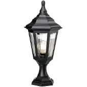 Elstead Lighting Lampe d'extérieur sur pied, noire, E27, 60 W, Kinsale Elstead