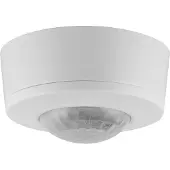 Osram SENSOR Plafonnier avec détecteur de mouvement et de lumière 360°, en plastique blanc, protection IP44, pour cages d'escaliers et toilettes