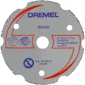 Dremel Disque à tronçonner polyvalent au carbure DSM500