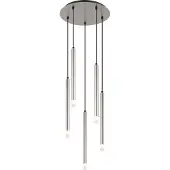 Globo Lighting Suspension design Ryan Nickel 5 lumières