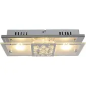 Näve - Plafonnier LED, Lettona, dimensions : l : 30cm ; l : 12cm ; h : 7,5cm ; 1230742