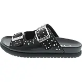 Tamaris Mule noir / argent
