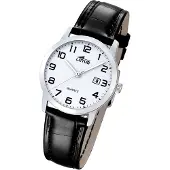 Lotus Watches Montre Lotus femme 18240/1 bracelet cuir noir date