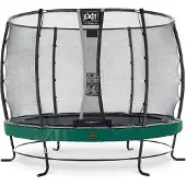 Exit Elegant Premium Trampoline ø305cm – avec Filet de sécurité – Rond – Vert