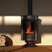 Masterflamme HS FLAMINGO poêle Medie II - noir
