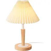 Lux.pro Lampe de table 'Sittingbourne' 1 x E14 blanc crème