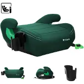 Tulano Autositz Cabby 25 Green (Siège rehausseur pour enfant, Norme ECE R129/i-Size)