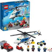LEGO City Poursuite en hélicoptère de la police