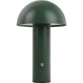 Present Time Leitmotiv - Lampe de table Fuego - Vert - Ø15cm Lampe de table - Lampe de chevet, salon, chambre à coucher