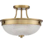 QUOIZEL Applique murale Elstead Mantle, douille E27, 2 lumières, en laiton patiné