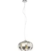 Brilliant ANCOLIE Lampe suspendue 120 cm métal / plastique alu / chrome