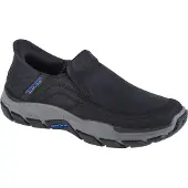 SKECHERS Slip-Ins: Respected - Elgin Slip-Ins Sportief - Zwart - Maat 39.5