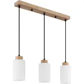 Globo Lighting Suspension , modèle LBH, dimensions 60x10x120 cm, couleur marron. Lampe suspendue