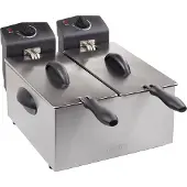 Tristar Friteuse inox 2x3l 2x1800w - Tristar - FR-6937 -
