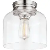 Elstead Lighting Plafonnier Elstead Hounslow E27, nickel poli
