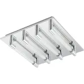 Eglo LED plafonnier Velarde 4 gris clair